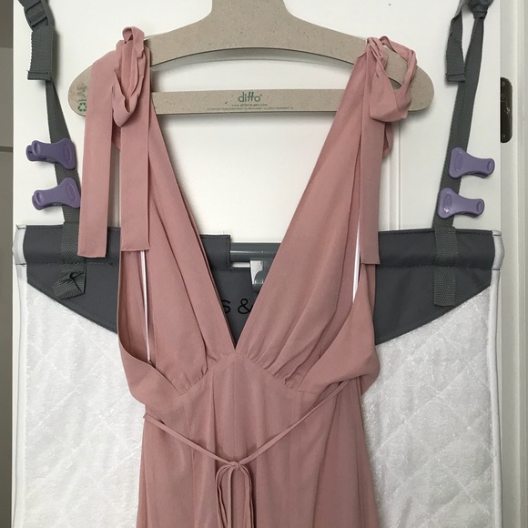 NWT Reformation Chardonnay dress, small, blush - Picture 4 of 7